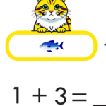 Feed the Cat – Addition of 1’s to Numbers (0-9)
