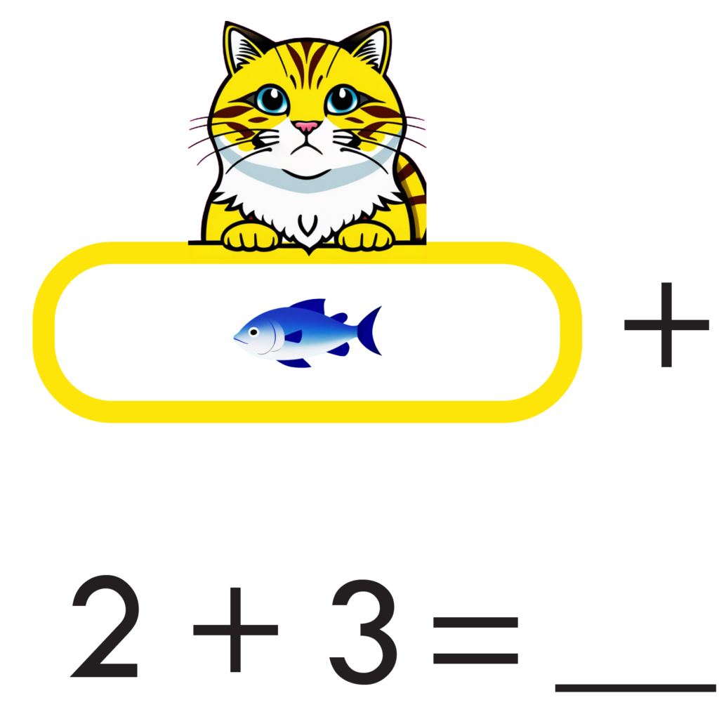 Feed the Cat – Addition of 2’s to Numbers (0-9)