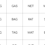 Use this reading short vowel worksheet to practice reading "og, ig, as, ag, ib, ed, et, ad, ot" family words .