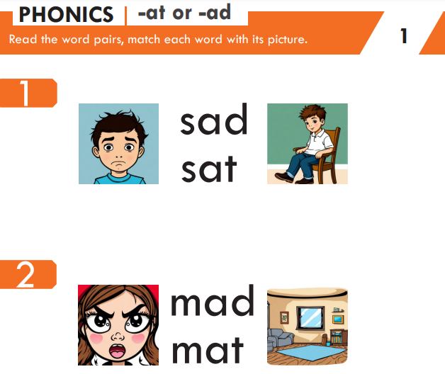 Mastering -at and -at Words: Fun and Free Worksheet for Kids